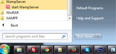 how to use wamp server apache