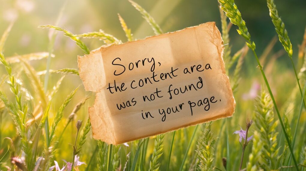 Sorry the content area was not found in your page elementor